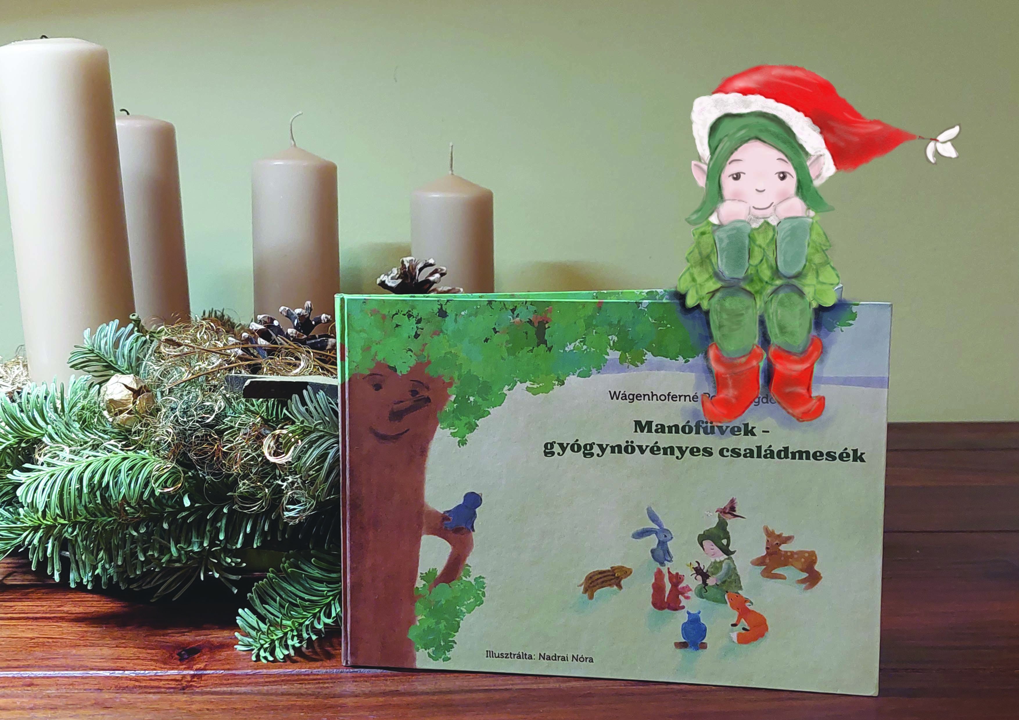 Manófüvek mesekönyv - Zöldmanó karácsonya